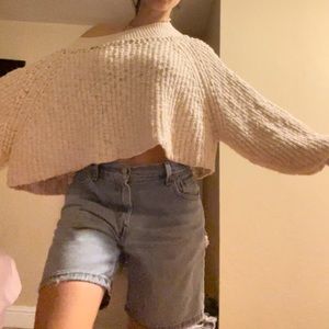 Free people knit oversized sweater